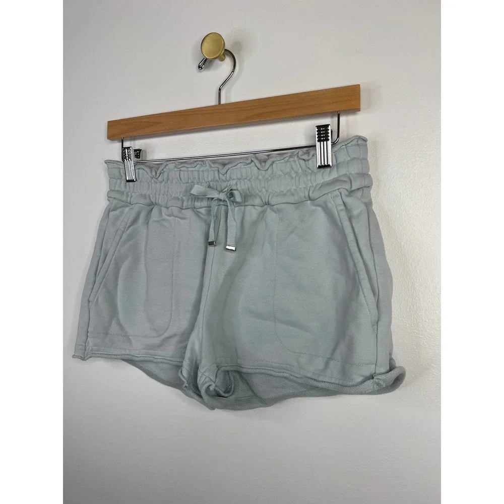 CAMI NYC Lynley French Cotton-Terry Light Blue Elastic Shorts Size: XS NWOT - Picture 3 of 9